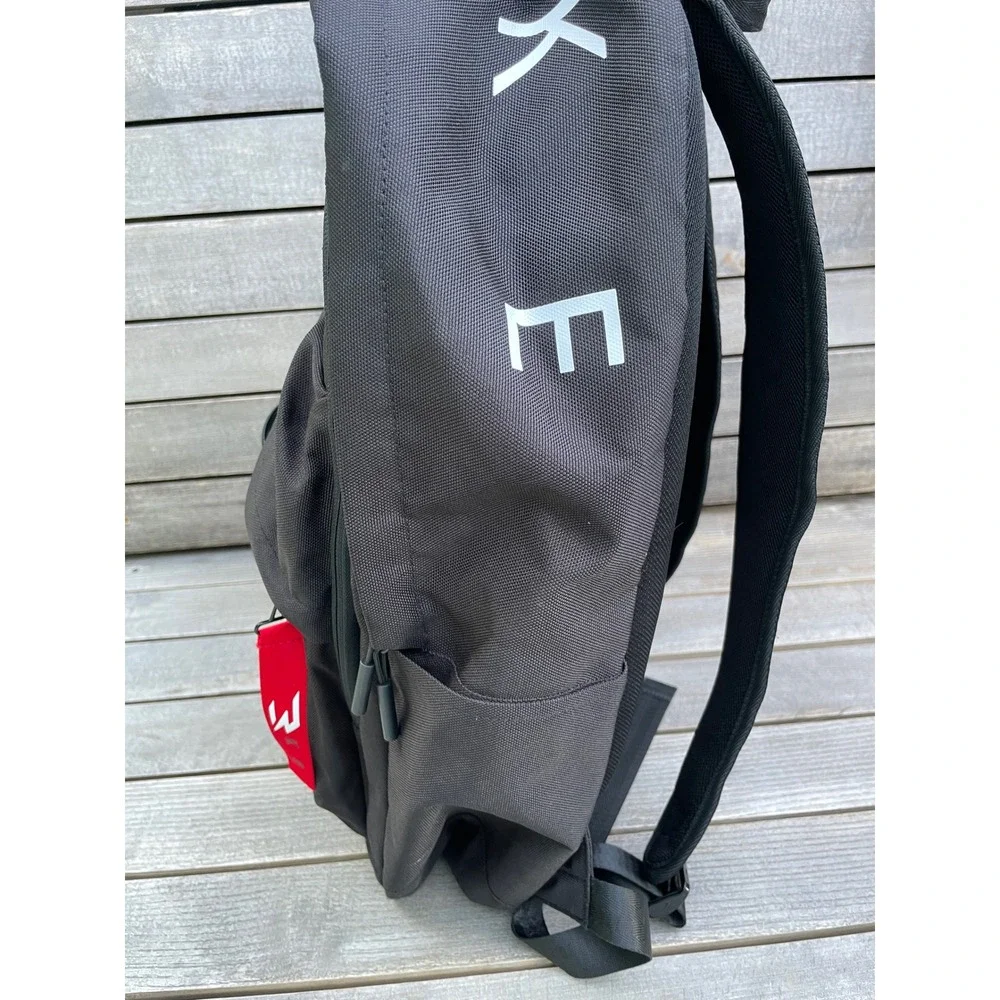 Nike 3brand Deluxe Backpack Black White Laptop Bag 9AT037-023